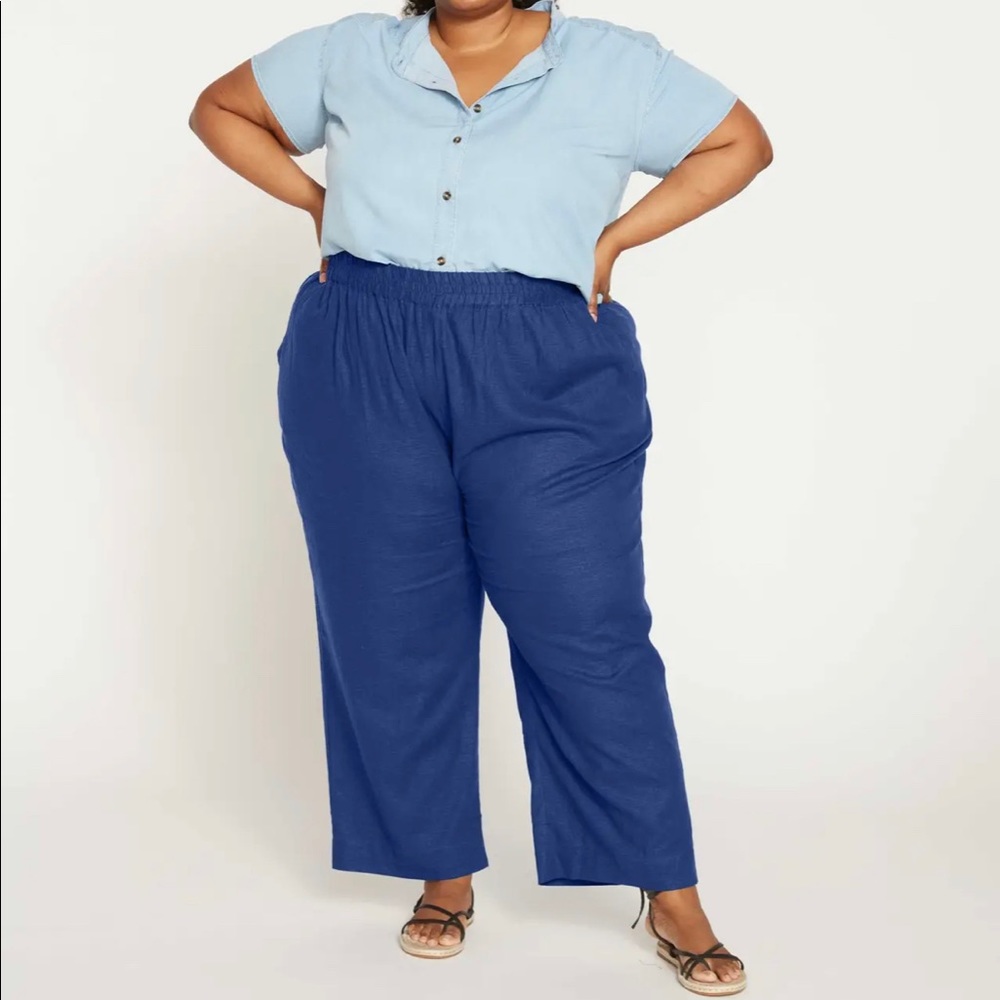 Universal Standard linen blend pants